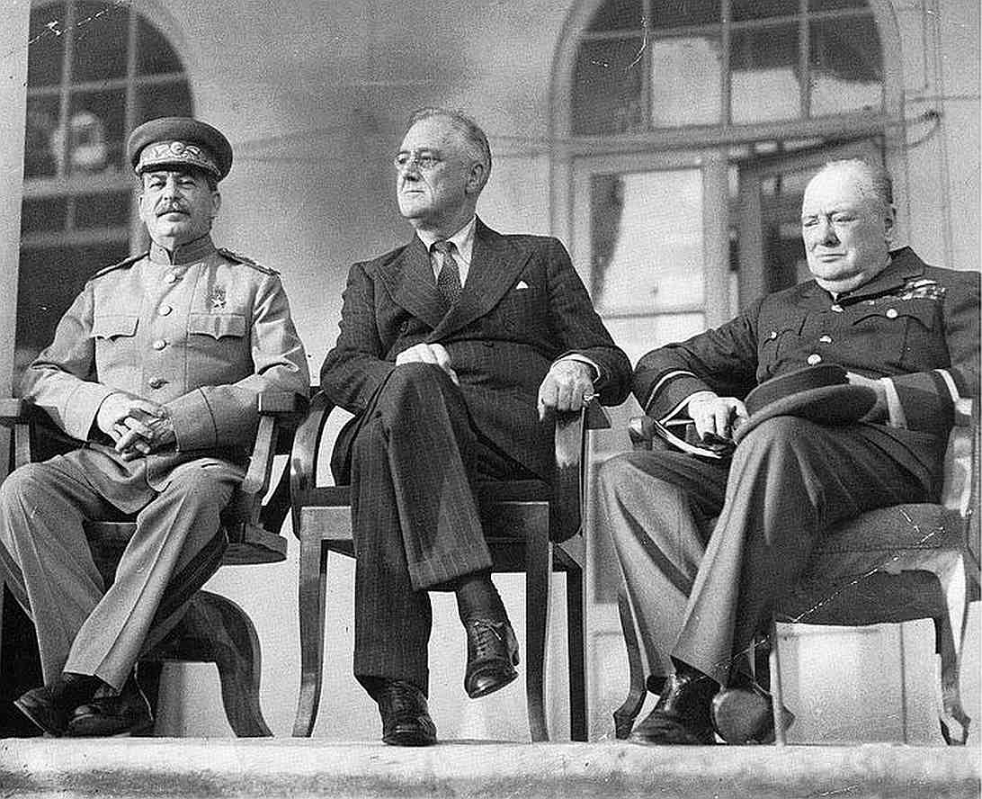 Conferencia Teheran Segunda Guerra Mundial