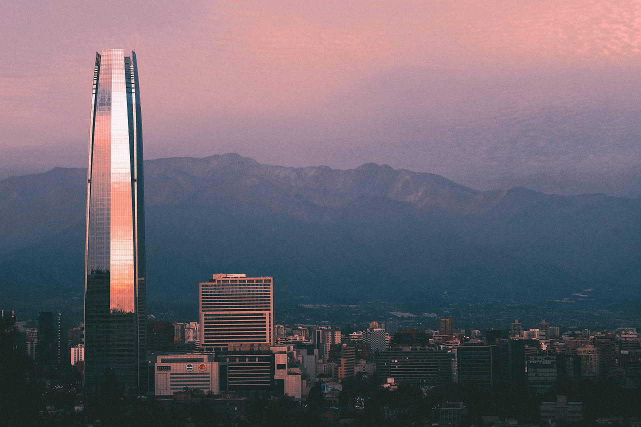 Cordillera Los Andes Chile Santiago