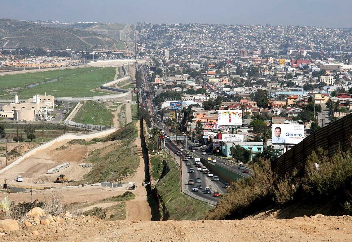 Fronteras de México Estados Unidos Muro
