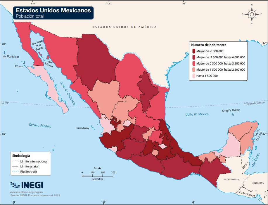 Demografía Población México